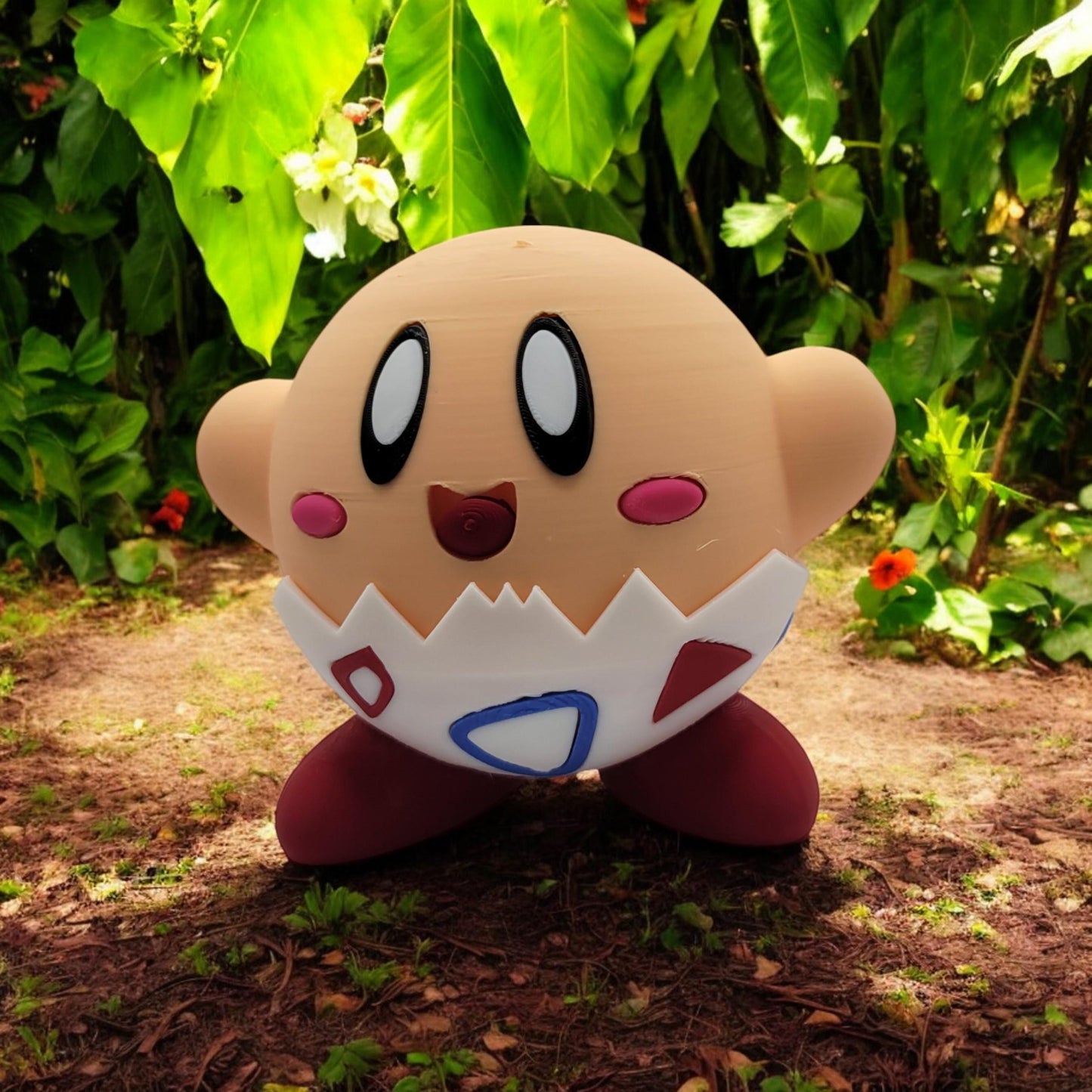 Togepi Kirby 3D Printed Model - Kirby Game Collectible Figurine fan art desk pet image 7
