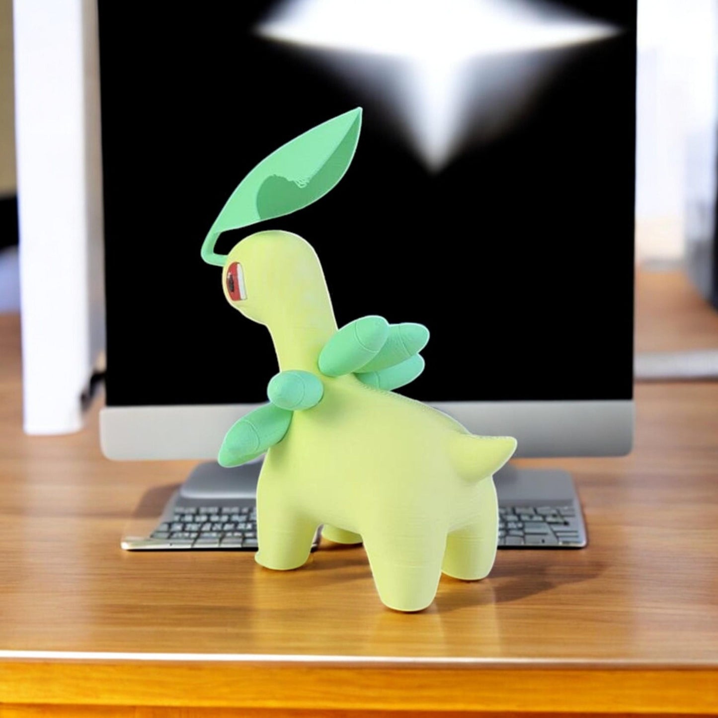 Bayleef 3D Printed Model - Pokemon Game Collectible Figurine fan art desk pet image 5