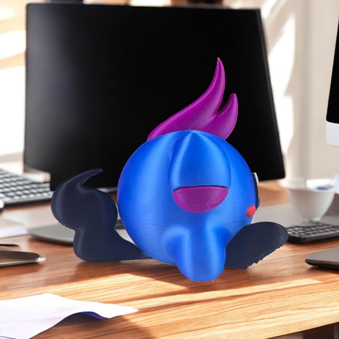 Kirby Depresso 3D Printed Model - Kirby Game Collectible Figurine fan art desk pet image 4
