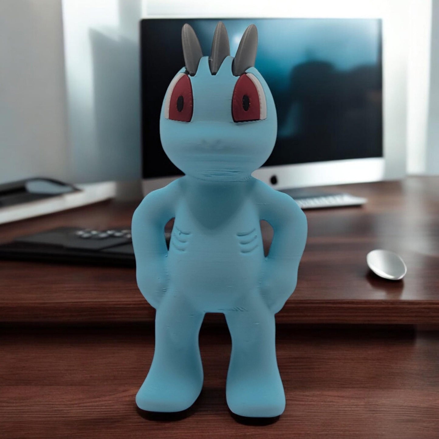 Machop 3D Printed Model - Pokemon Game Collectible Figurine fan art desk pet image 7