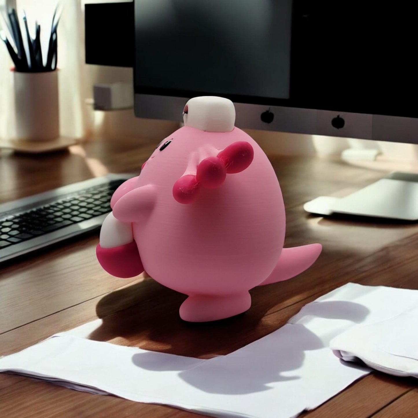 Nurse Joy's Chansey 3D Printed Model - Pokemon Game Collectible Figurine fan art desk pet image 7