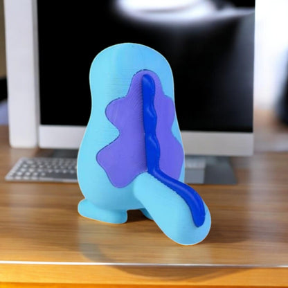 Quagsire 3D Printed Model - Pokemon Game Collectible Figurine fan art desk pet image 2