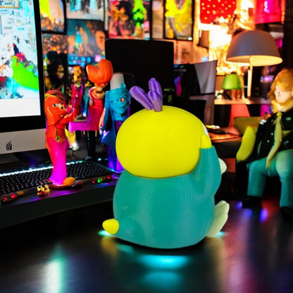 Psy-Thanos 3D Printed Model - Pokemon Game Collectible Figurine fan art desk pet image 3