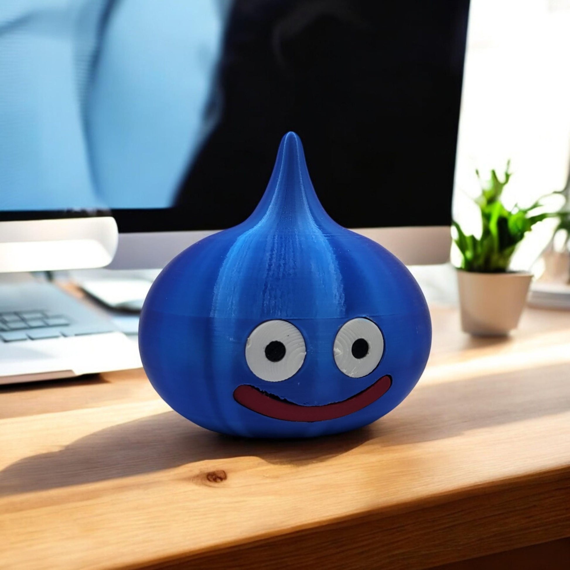 Dragon Quest Slime 3D Printed Model - Dragon Quest Game Collectible Figurine fan art desk pet image 1