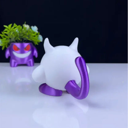 Mewtwo Kirby 3D Printed Model - Kirby Game Collectible Figurine fan art desk pet image 4