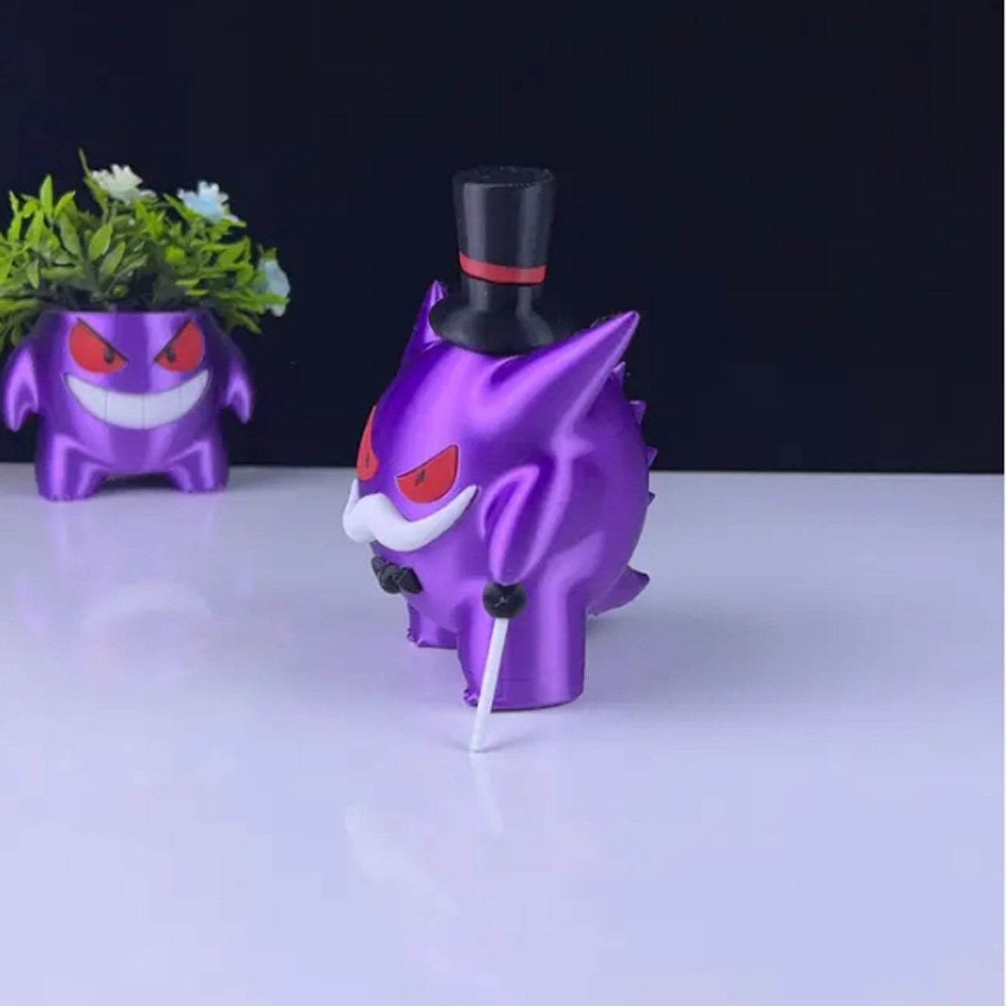 Mr Gengar 3D Printed Model - Pokemon Game Collectible Figurine fan art desk pet image 5