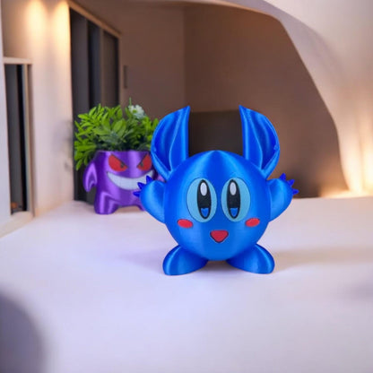 Stitch Kirby 3D Printed Model - Kirby Game Collectible Figurine fan art desk pet image 0