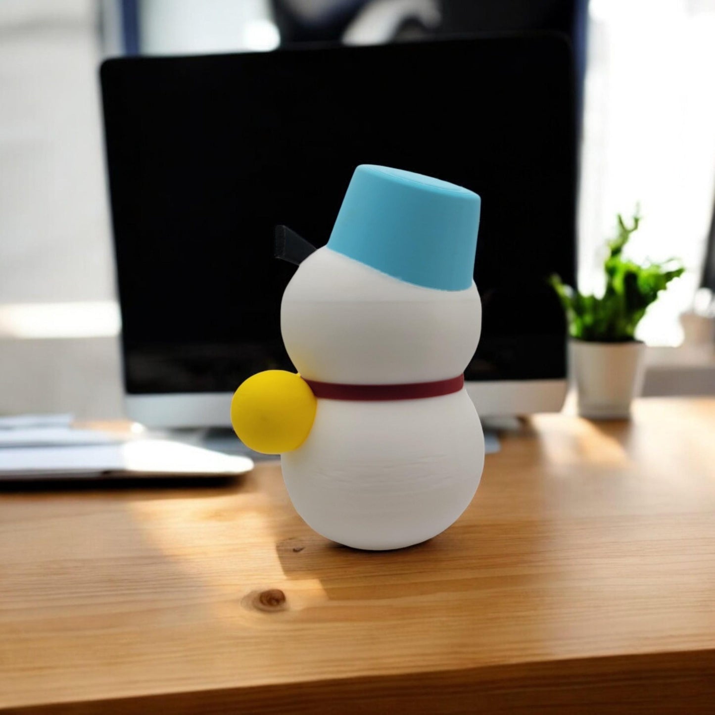 Chilly 3D Printed Model - Kirby Game Collectible Figurine fan art desk pet image 5