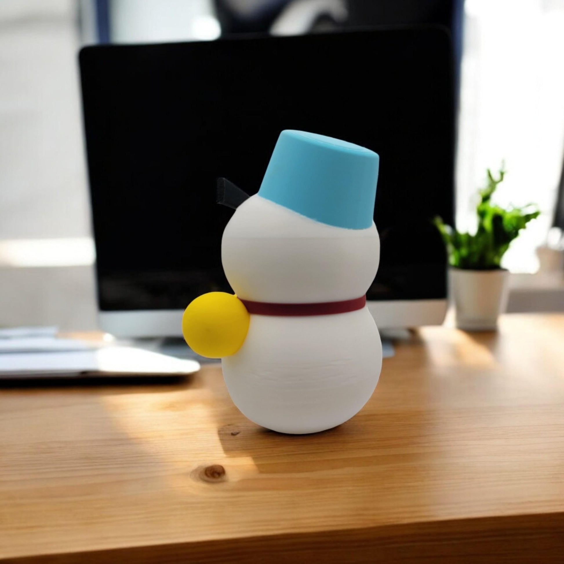 Chilly 3D Printed Model - Kirby Game Collectible Figurine fan art desk pet image 5
