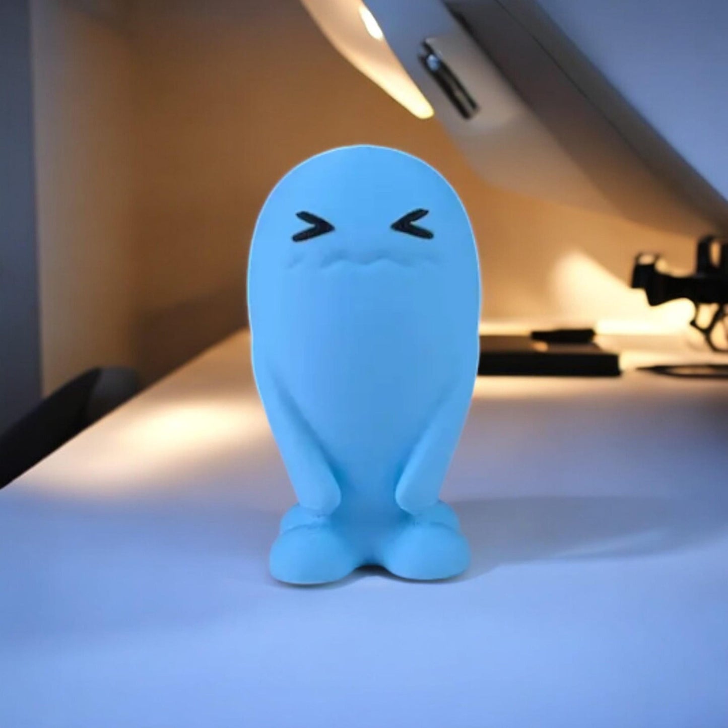 Wobbuffet 3D Printed Model - Pokemon Game Collectible Figurine fan art desk pet image 0