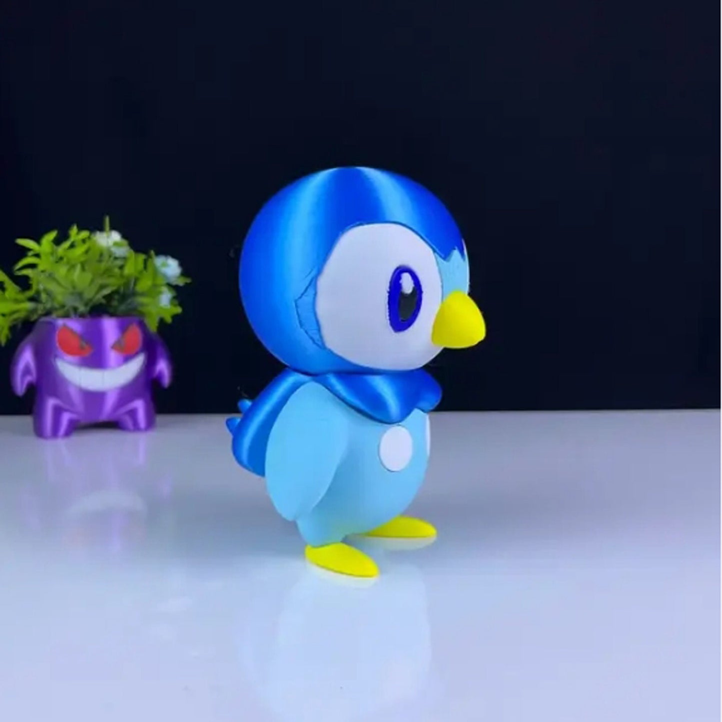 Piplup 3D Printed Model - Pokemon Game Collectible Figurine fan art desk pet image 6