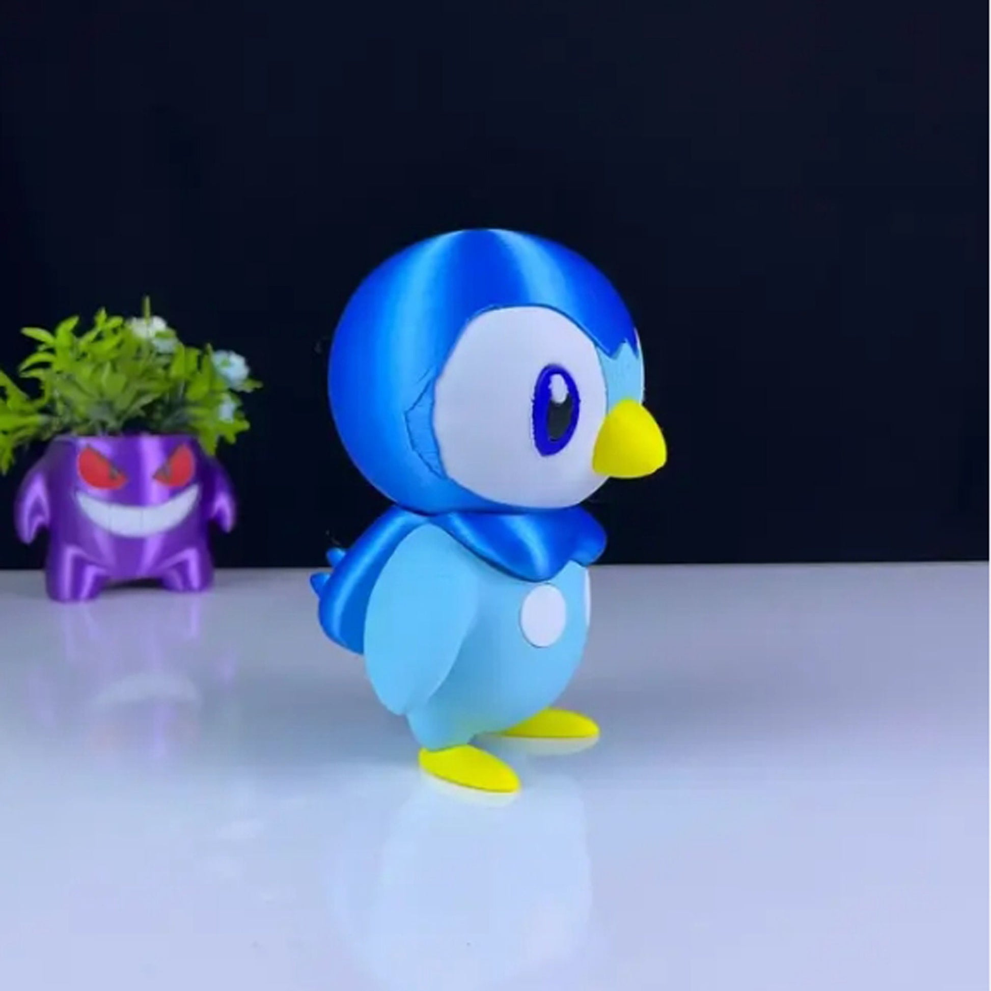 Piplup 3D Printed Model - Pokemon Game Collectible Figurine fan art desk pet image 6