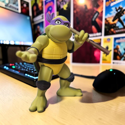 Donatello Ninja Turtle Fan Art - 3D Printed Desk Pet image 1