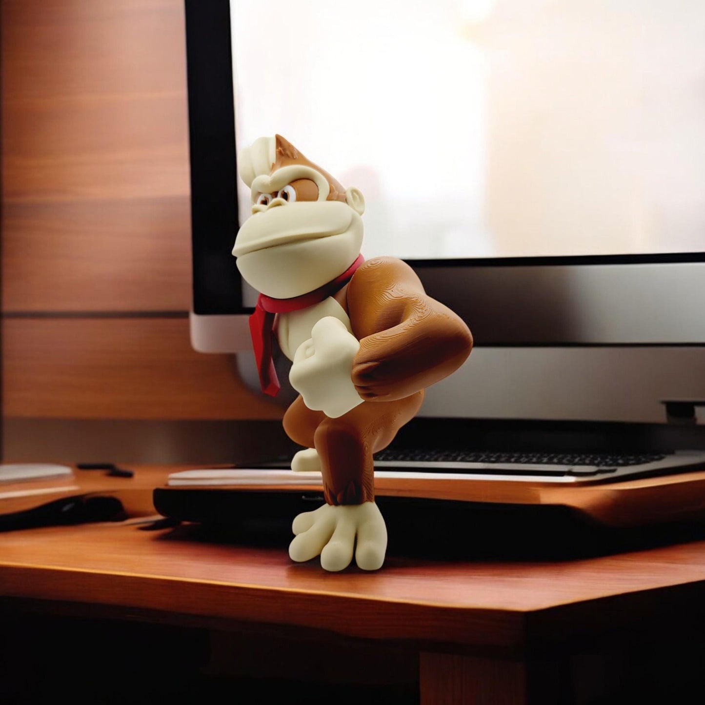 Donkey Kong 3D Printed Model - Game Collectible Figurine fan art desk pet image 5