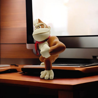 Donkey Kong 3D Printed Model - Game Collectible Figurine fan art desk pet image 5
