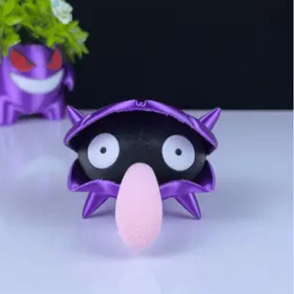 Shellder 3D Printed Model - Pokemon Game Collectible Figurine fan art desk pet image 0