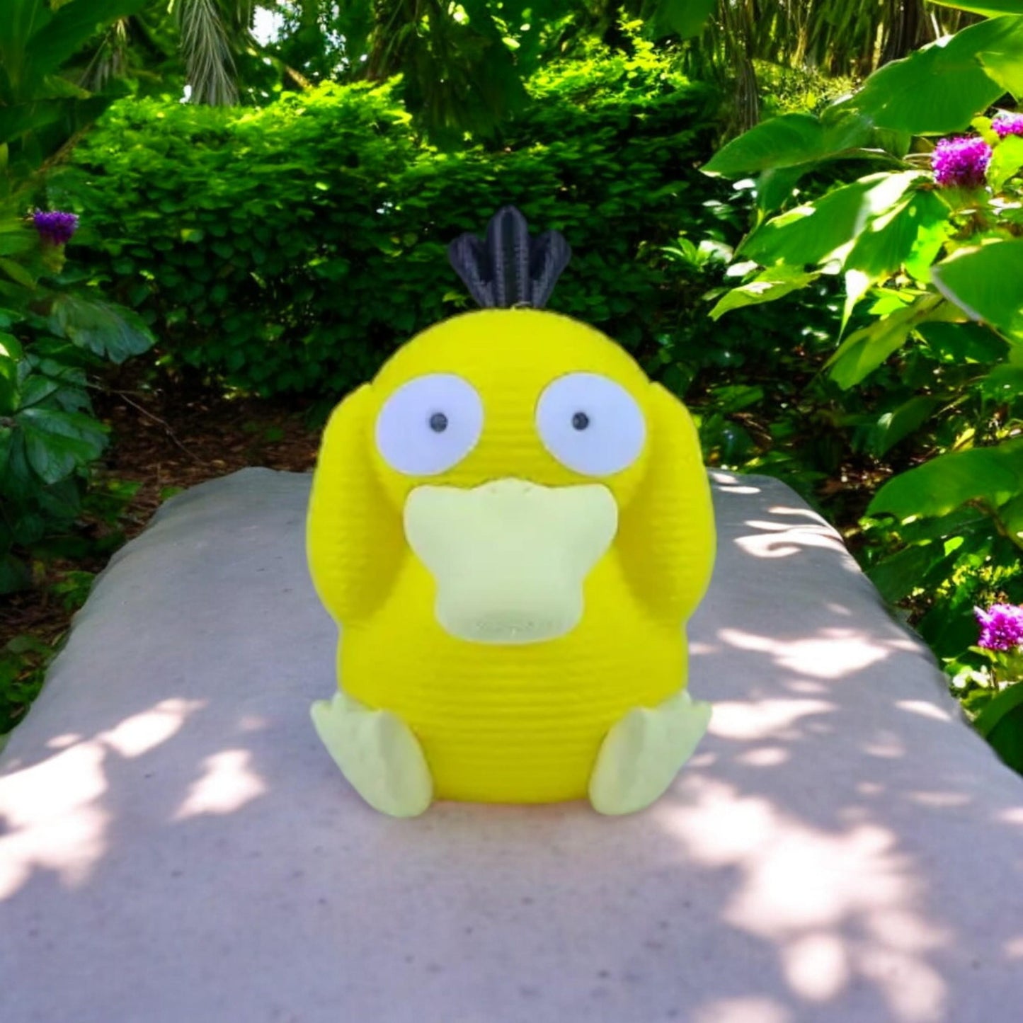 Psyduck Crochet 3D Printed Model - Pokemon Game Collectible Figurine fan art desk pet image 1
