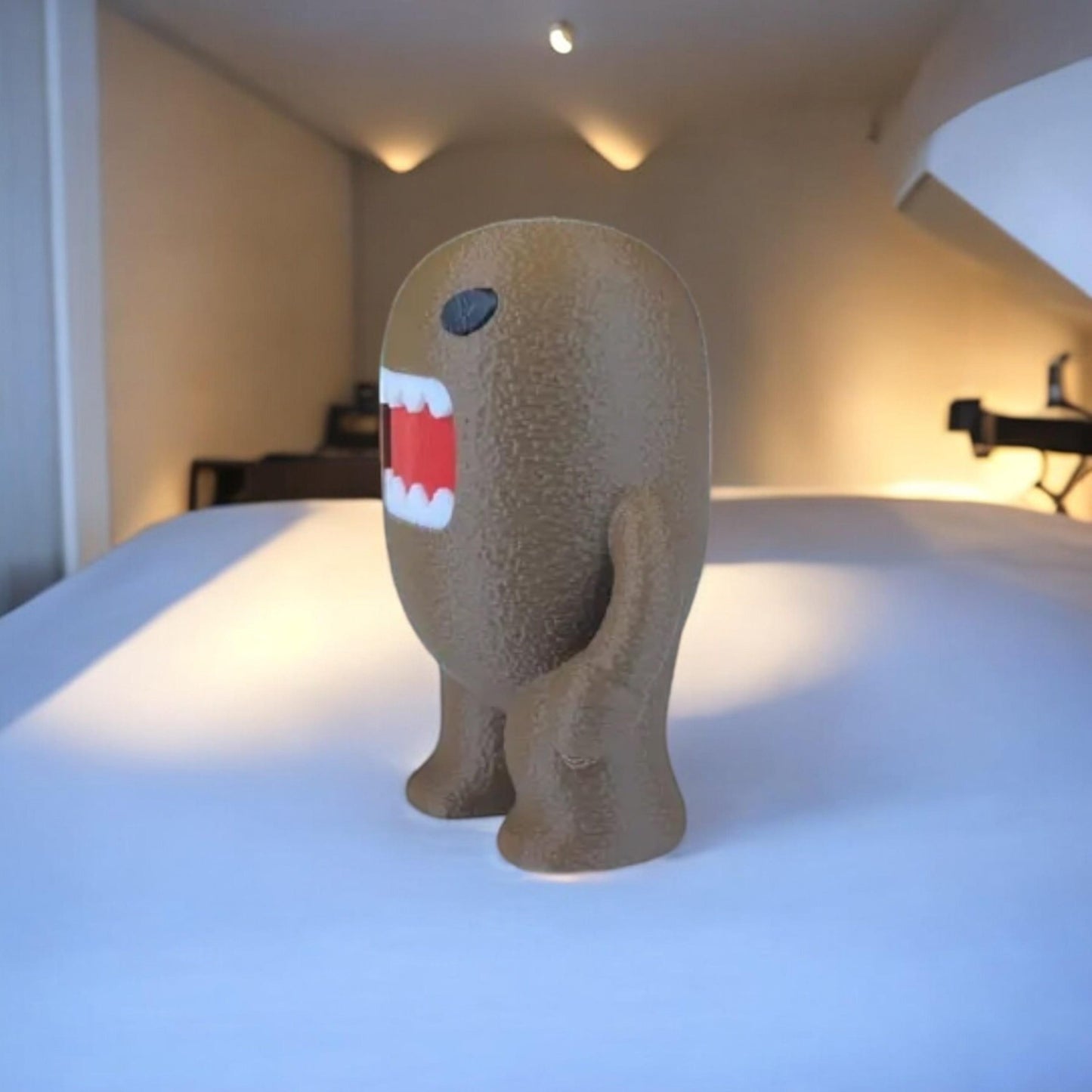Domo Kun 3D Printed Model - Game Collectible Figurine fan art desk pet image 1