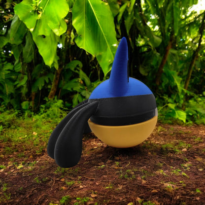 Lucario Pokeball 3D Printed Model - Poke Balls Game Collectible Figurine fan art desk pet image 1