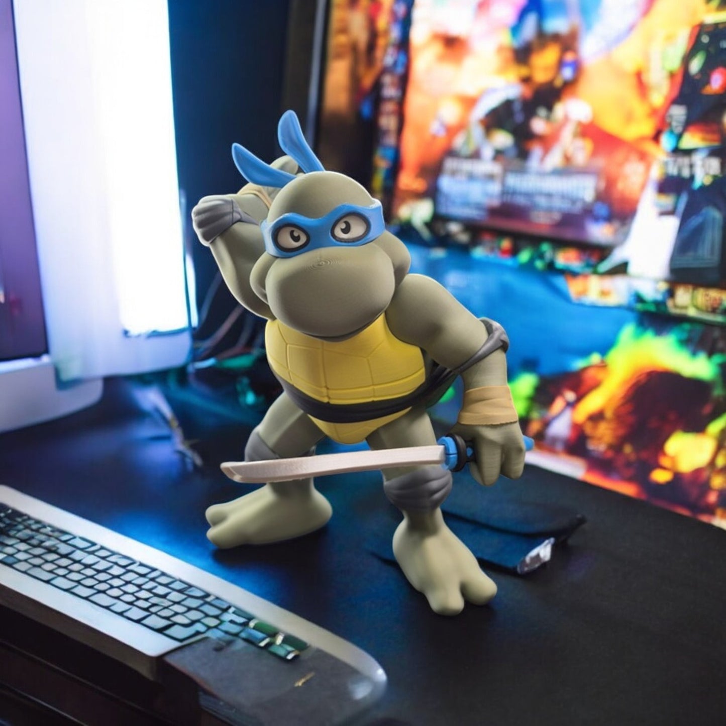 Leonardo TMNT 3D Print - Teenage Mutant Ninja Turtles Figure image 0