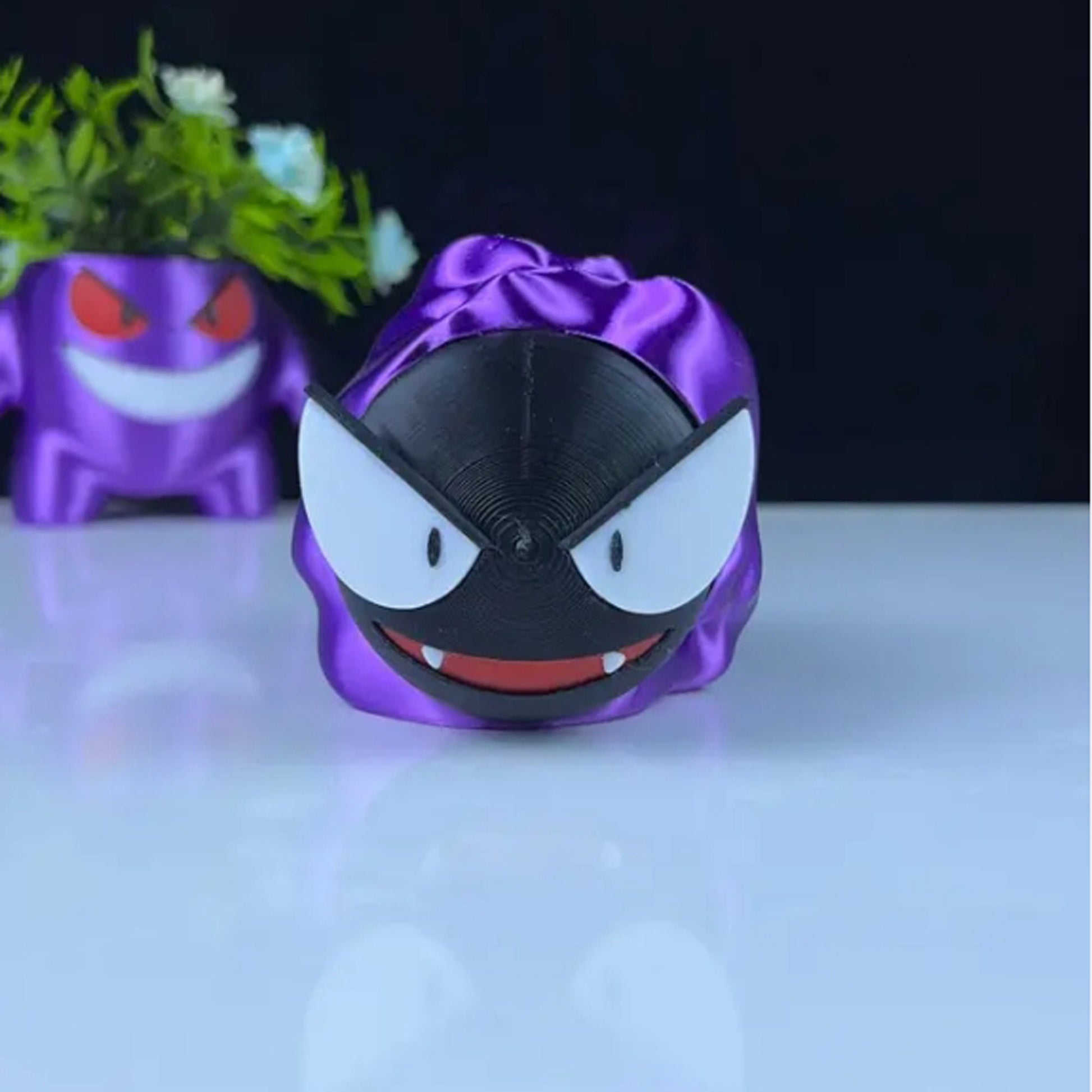 Gastly 3D Printed Model - Pokemon Game Collectible Figurine fan art desk pet image 0