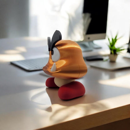 Goomba Piggy Bank 3D Printed Model - Banks Game Collectible Figurine fan art desk pet image 6