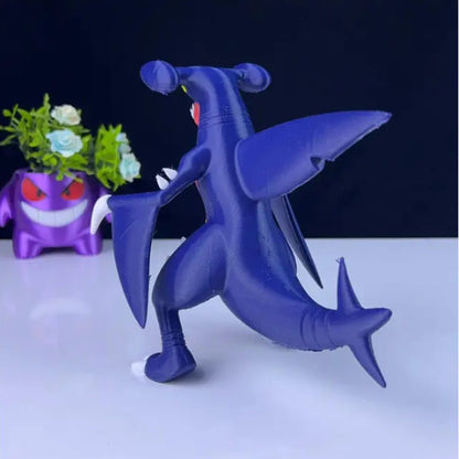 Garchomp 3D Printed Model - Pokemon Game Collectible Figurine fan art desk pet image 4