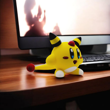 Ampharos Kirby 3D Printed Model - Kirby Game Collectible Figurine fan art desk pet image 2