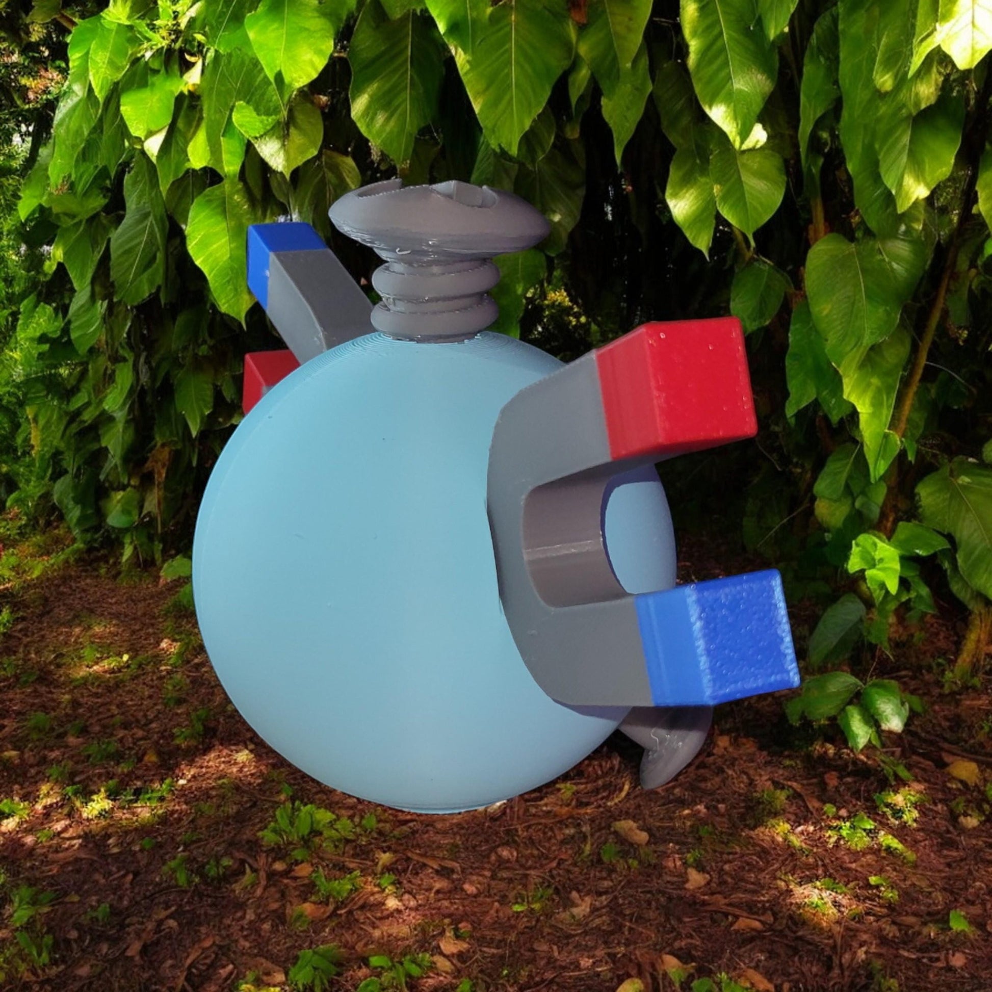 Magnemite 3D Printed Model - Pokemon Game Collectible Figurine fan art desk pet image 2