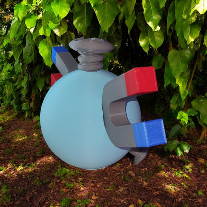 Magnemite 3D Printed Model - Pokemon Game Collectible Figurine fan art desk pet image 2