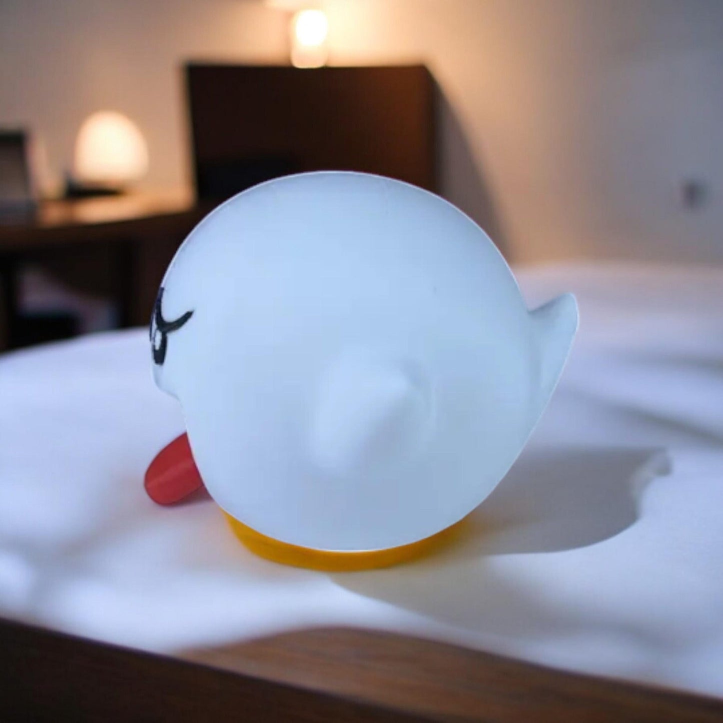 Boo 3D Printed Model - Super Mario Game Collectible Figurine fan art desk pet image 2
