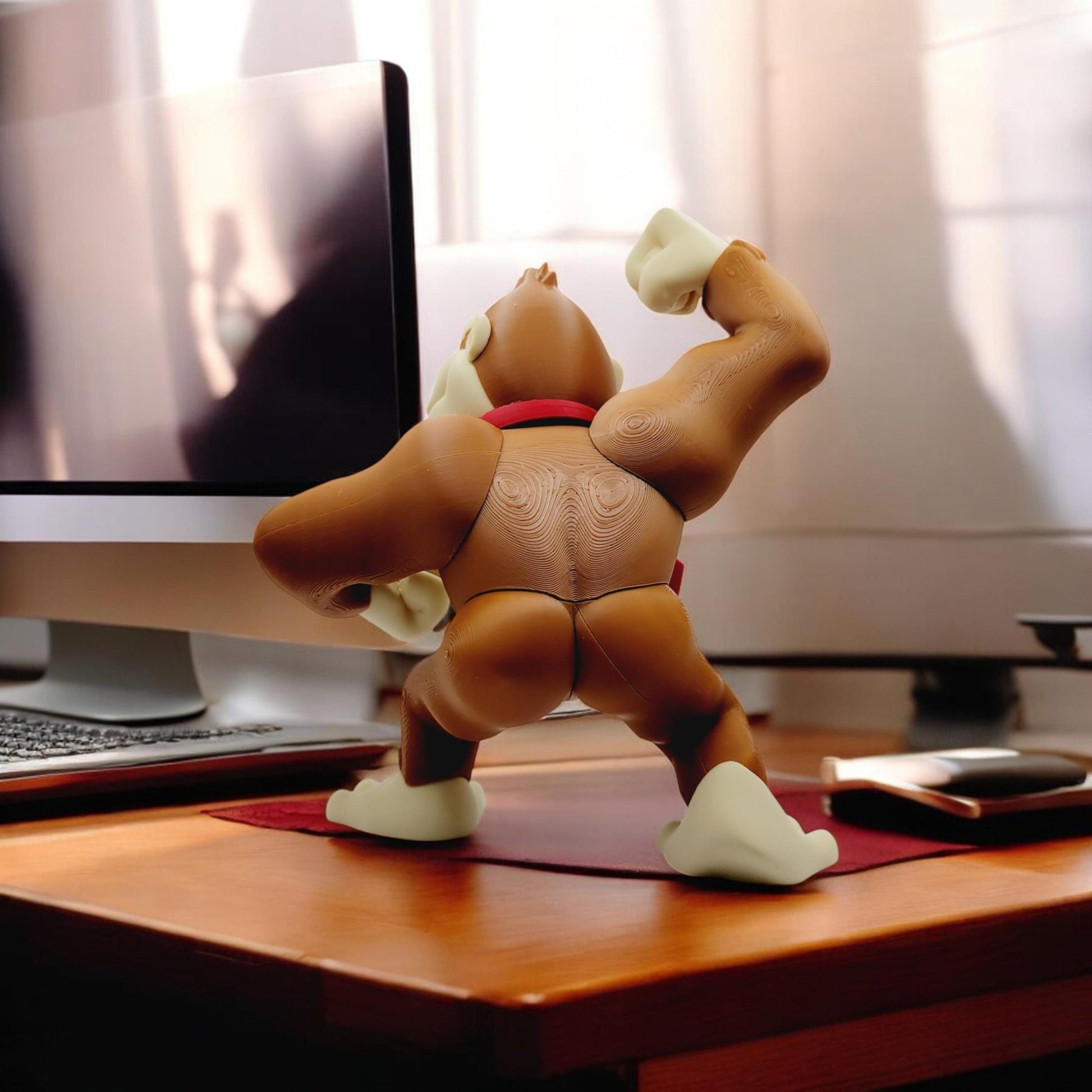 Donkey Kong 3D Printed Model - Game Collectible Figurine fan art desk pet image 3