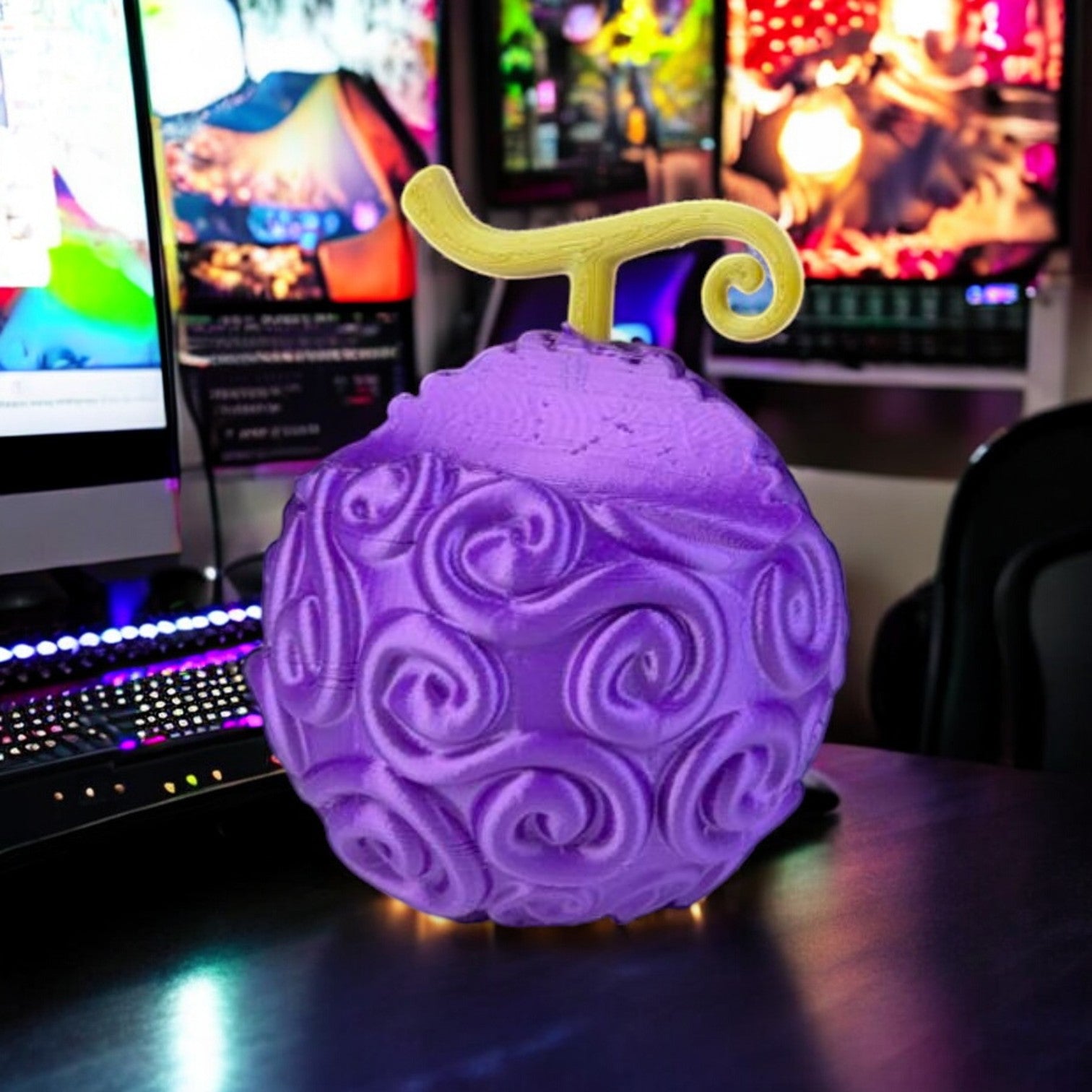 Gomu Gomu Controller Holder 3D Print - One Piece Desk Stand image 4