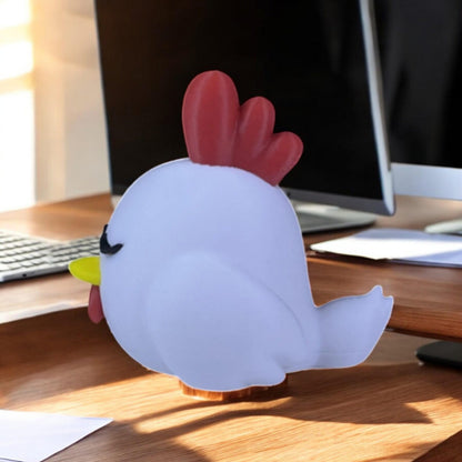 Sleepy Chikipi 3D Printed Model - Palworld Game Collectible Figurine fan art desk pet image 3
