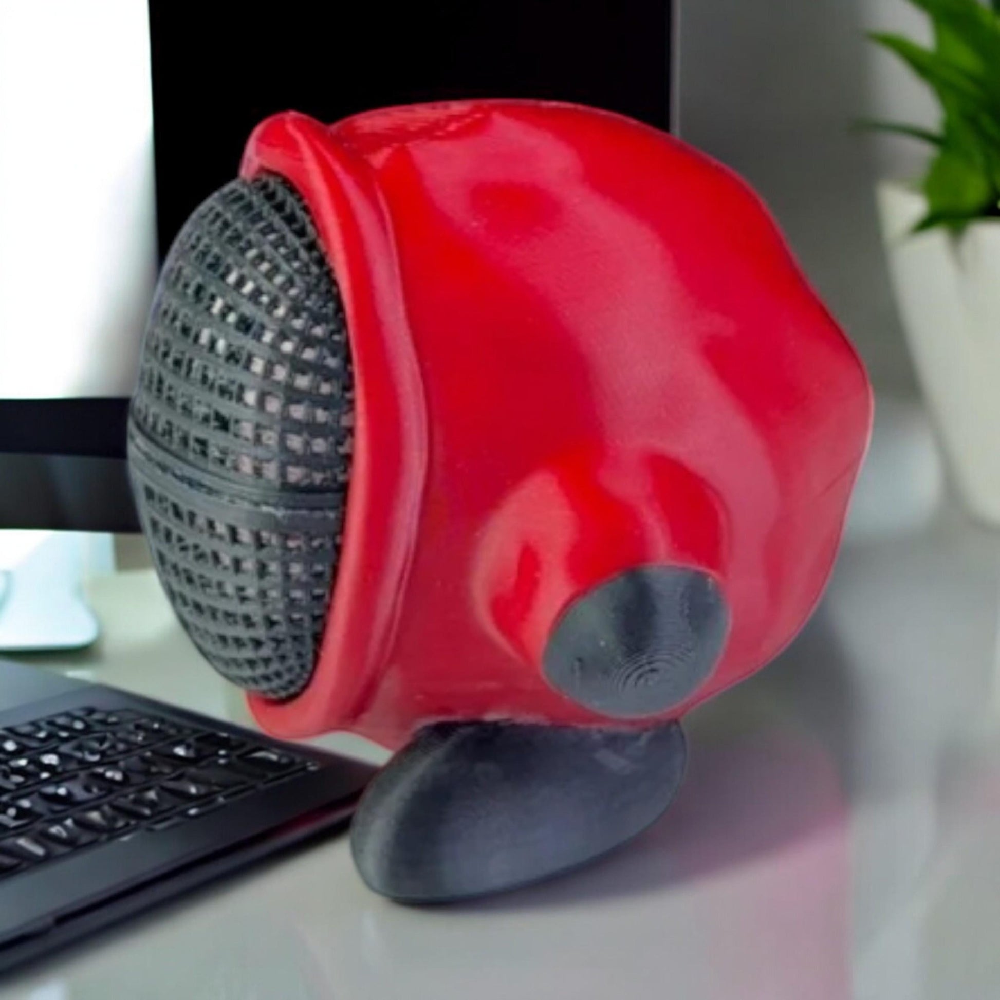 Squid Games Guard Kirby 3D Printed Model - Kirby Game Collectible Figurine fan art desk pet image 2