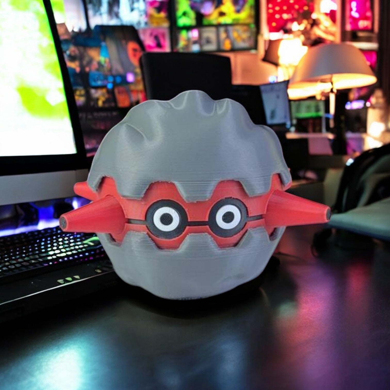 Foretress 3D Printed Model - Pokemon Game Collectible Figurine fan art desk pet image 0
