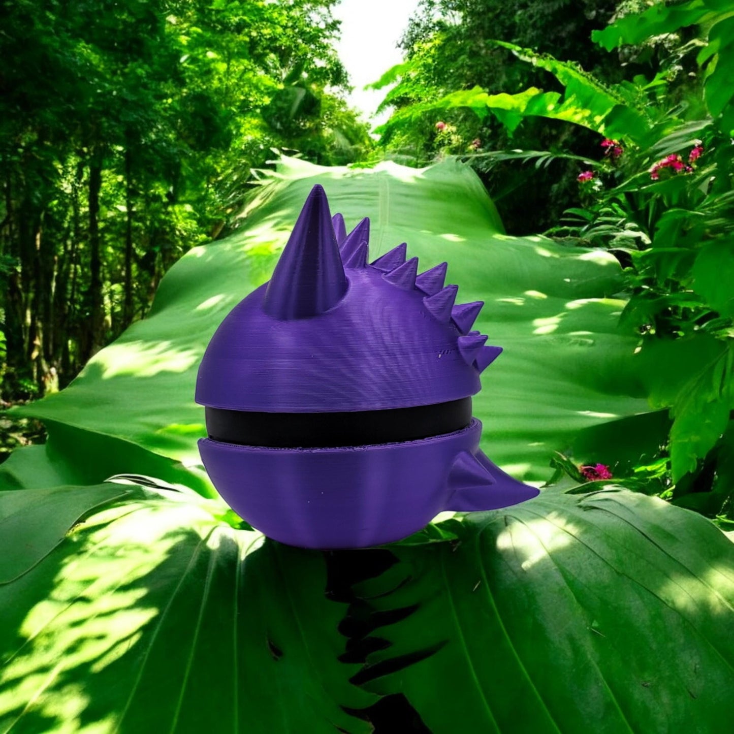 Gengar Pokeball 3D Printed Model - Pokeball Game Collectible Figurine fan art desk pet image 6