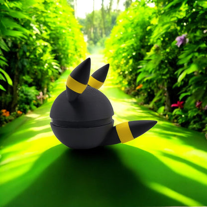 Umbreon Pokeball 3D Printed Model - Pokemon Game Collectible Figurine fan art desk pet image 4