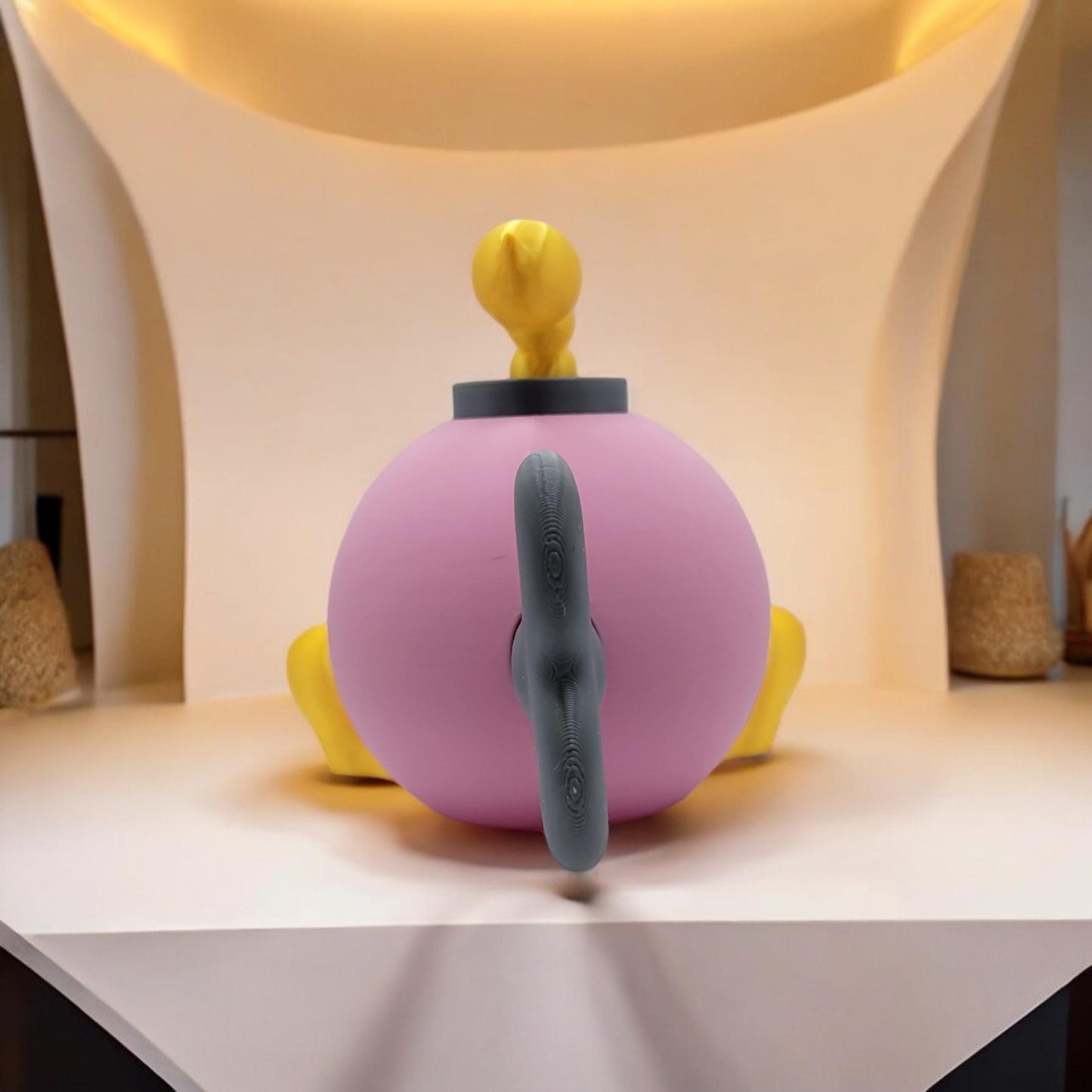 Bombette 3D Printed Model - Super Mario Game Collectible Figurine fan art desk pet image 4