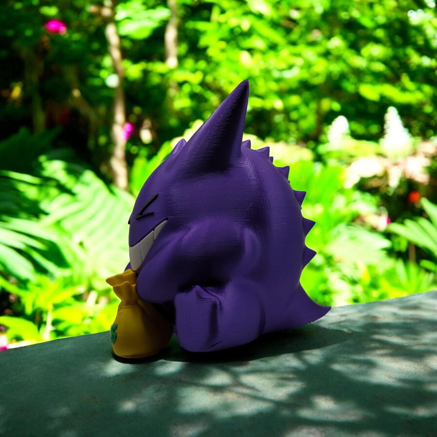 Gengar piggy bank 3D Printed Model - Pokemon Game Collectible Figurine fan art desk pet image 6