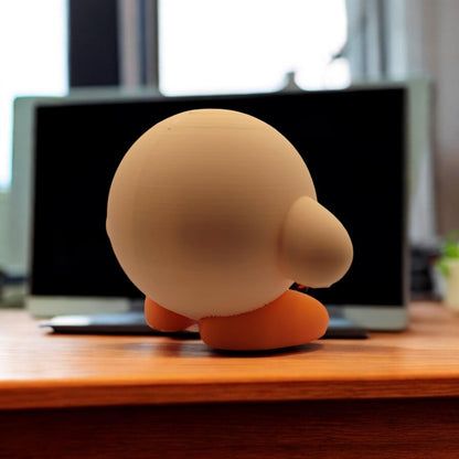 Rowlet kirby 3D Printed Model - Kirby Game Collectible Figurine fan art desk pet image 5
