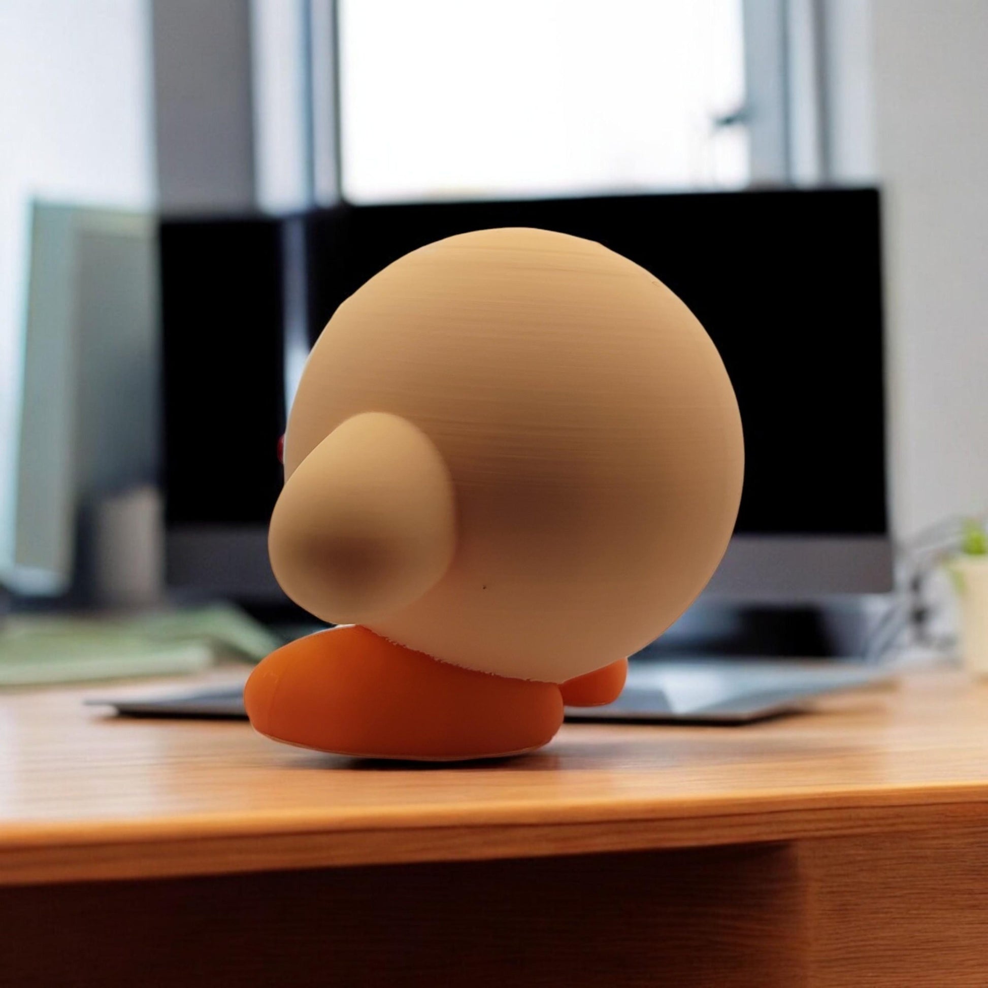 Rowlet kirby 3D Printed Model - Kirby Game Collectible Figurine fan art desk pet image 7