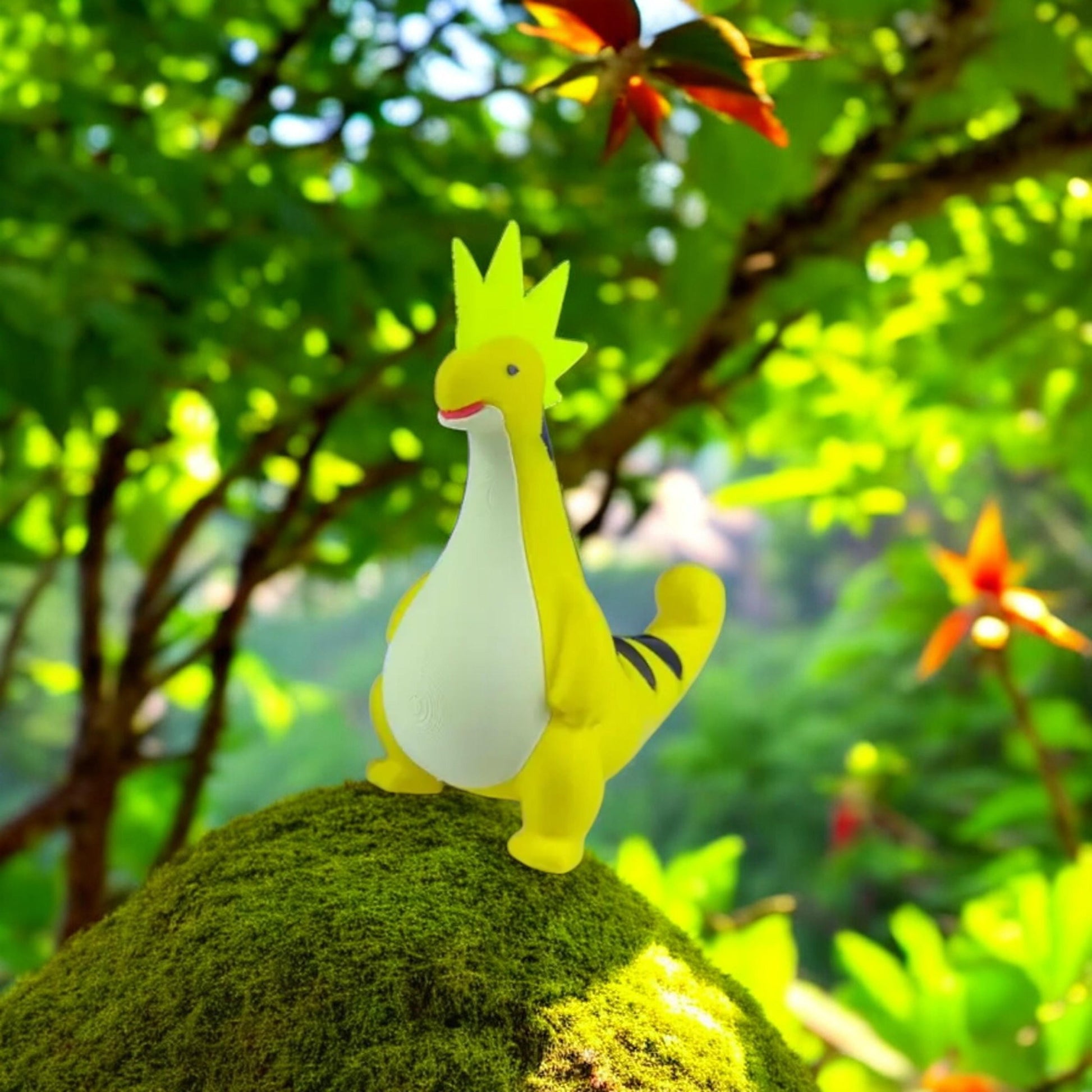 Relaxaurus Lux 3D Printed Model - Palworld Game Collectible Figurine fan art desk pet image 1