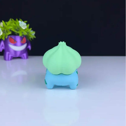 Bulbasaur 3D Printed Model - Pokemon Game Collectible Figurine fan art desk pet image 1