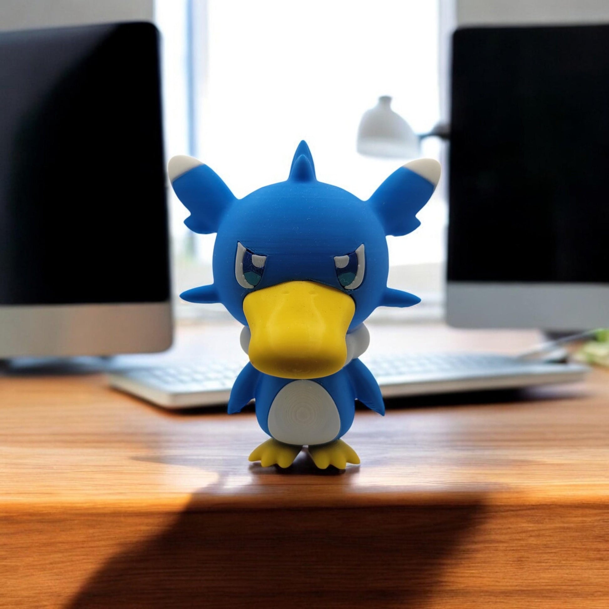 Fuack 3D Printed Model - Palworld Game Collectible Figurine fan art desk pet image 0