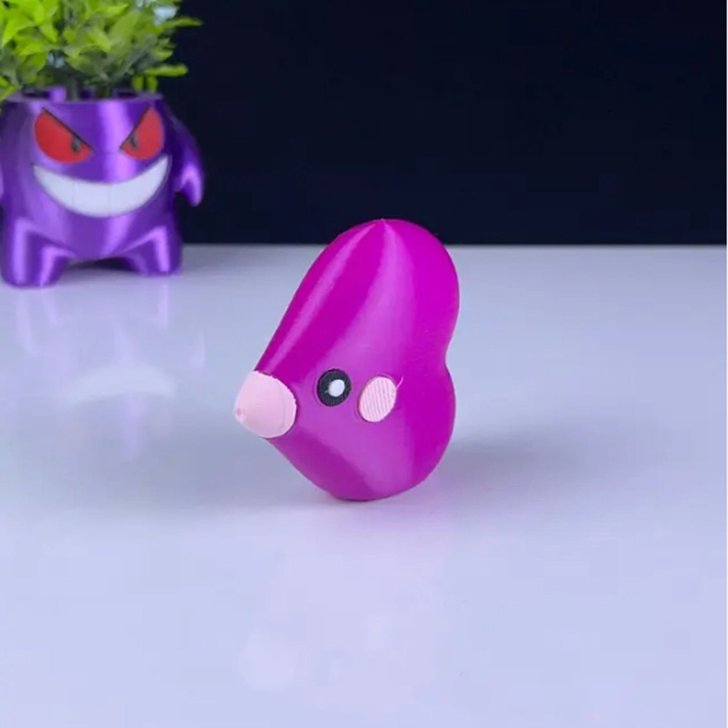Luvdisc 3D Printed Model - Pokemon Game Collectible Figurine fan art desk pet image 0