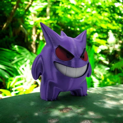 Gengar 3D Printed Model - Pokemon Game Collectible Figurine fan art desk pet image 1