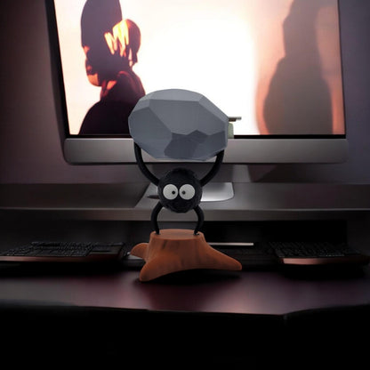 Susuwatari 3D Printed Model - Anime Game Collectible Figurine fan art desk pet image 0