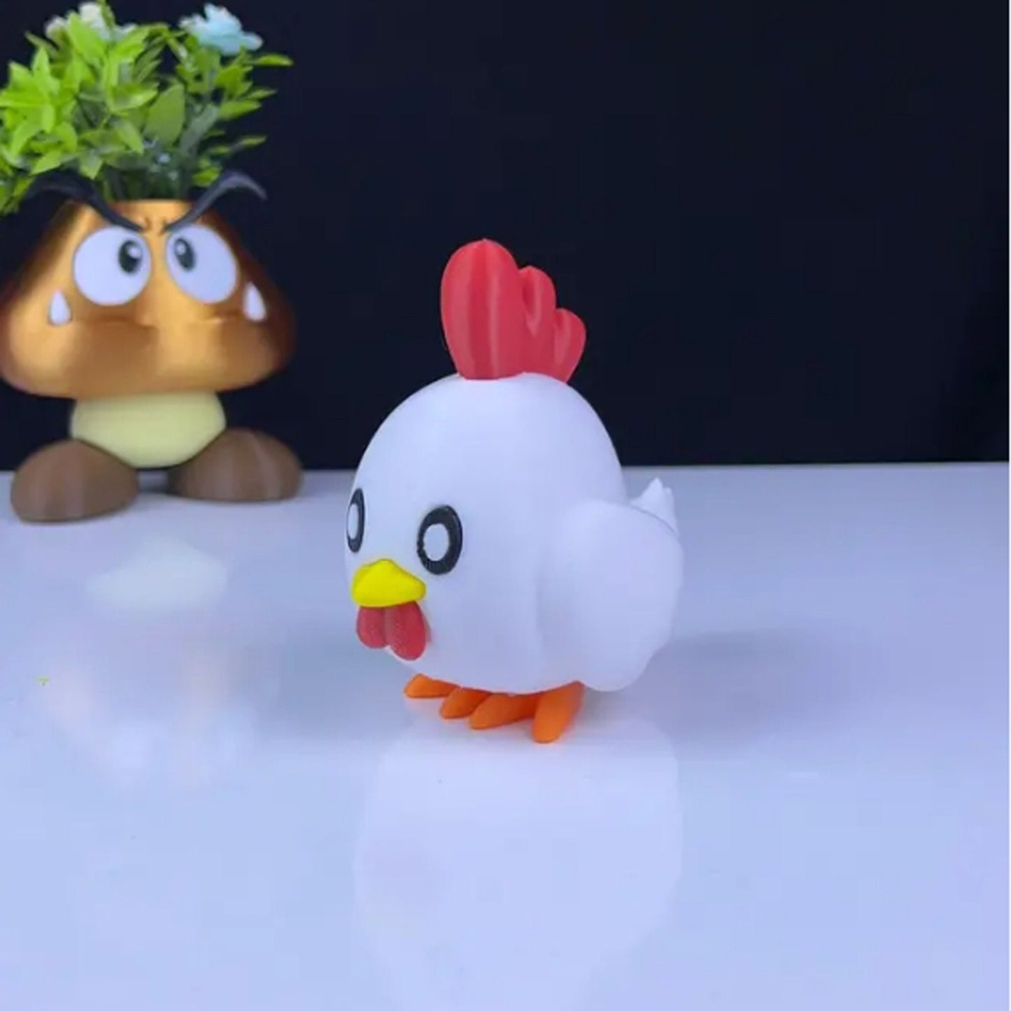 Chikipi 3D Printed Model - Palworld Game Collectible Figurine fan art desk pet image 1