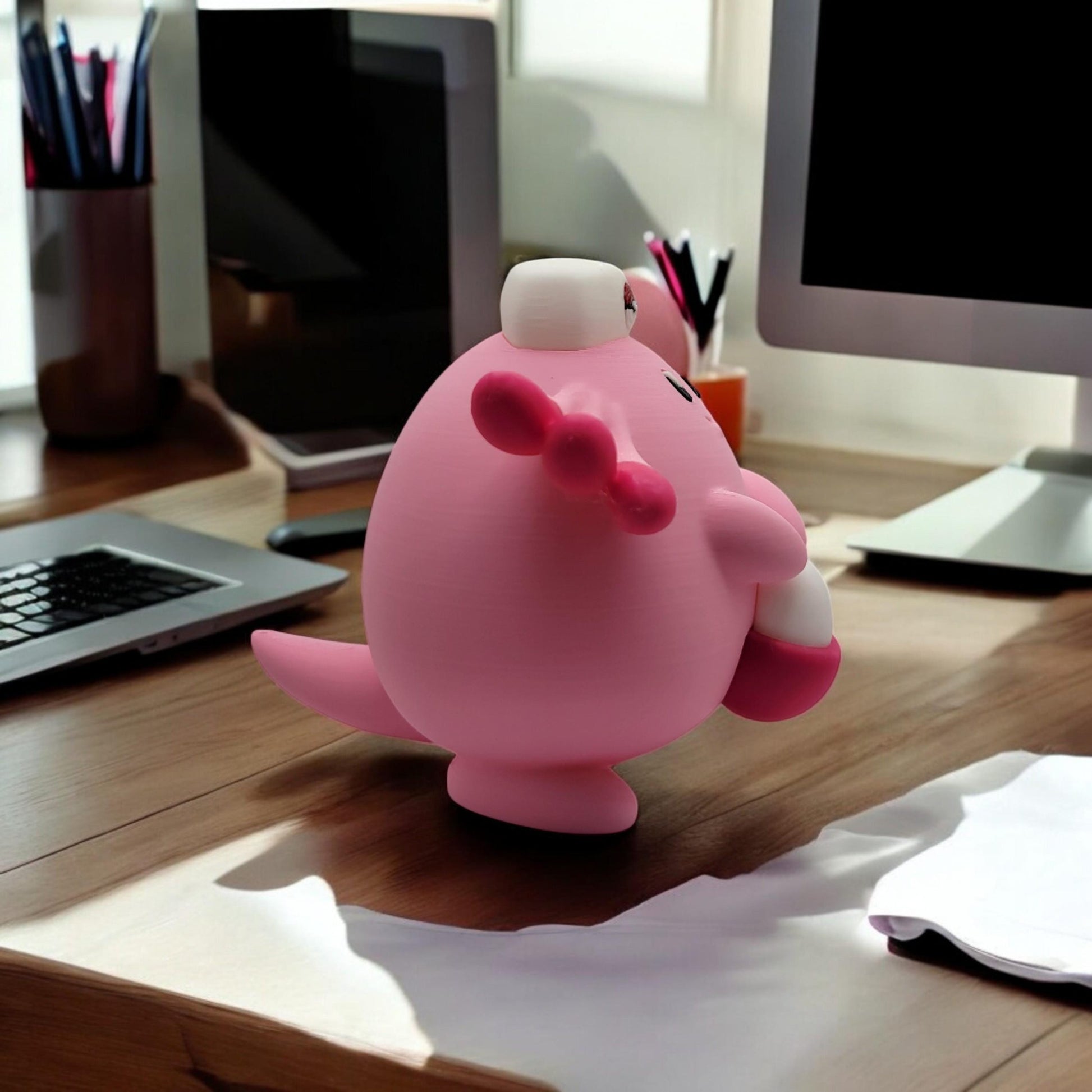 Nurse Joy's Chansey 3D Printed Model - Pokemon Game Collectible Figurine fan art desk pet image 3